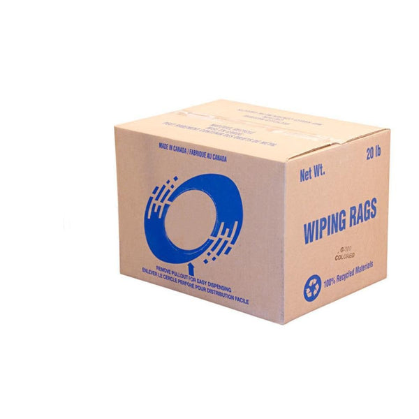 Wiping Rags Supplies - 20 lb Box for All Your Cleaning Needs